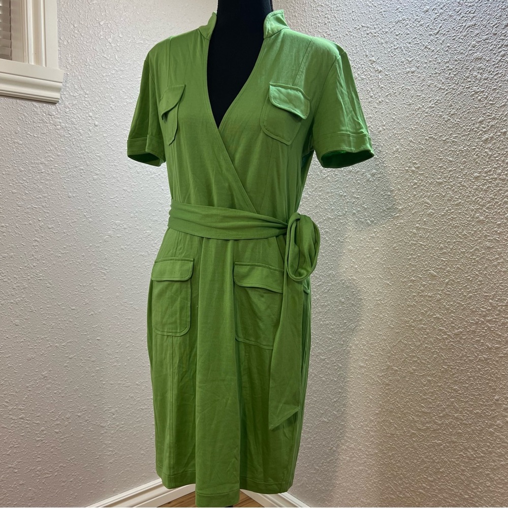 Silk Blend Banana Republic Wrap Dress